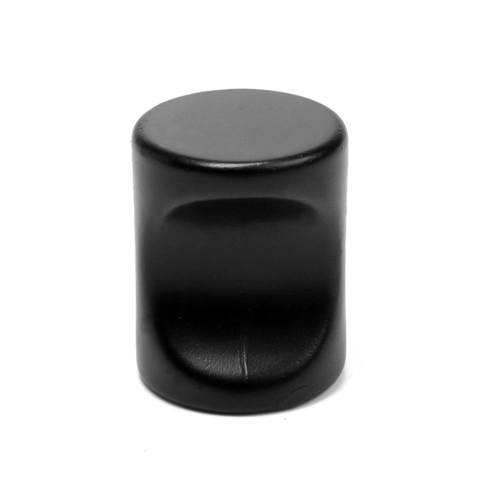 Ручка-кнопка CAPPIO, РК102, d=18 мм, пластик, цвет черный - фото 10204120