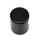 Ручка-кнопка CAPPIO, РК102, d=18 мм, пластик, цвет черный - фото 10204123