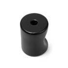 Ручка-кнопка CAPPIO, РК102, d=18 мм, пластик, цвет черный - фото 11240730