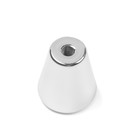 Ручка-кнопка CAPPIO, РК019, d=20 мм, пластик, цвет хром - Фото 6
