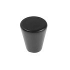 Ручка-кнопка CAPPIO, РК019, d=20 мм, пластик, цвет черный - фото 320547005