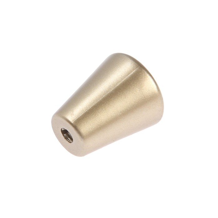 Ручка-кнопка CAPPIO, РК019, d=20 мм, пластик, цвет матовое золото - Фото 1