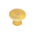 Ручка-кнопка CAPPIO, РК120, d=32 мм, пластик, цвет золото - фото 318828911