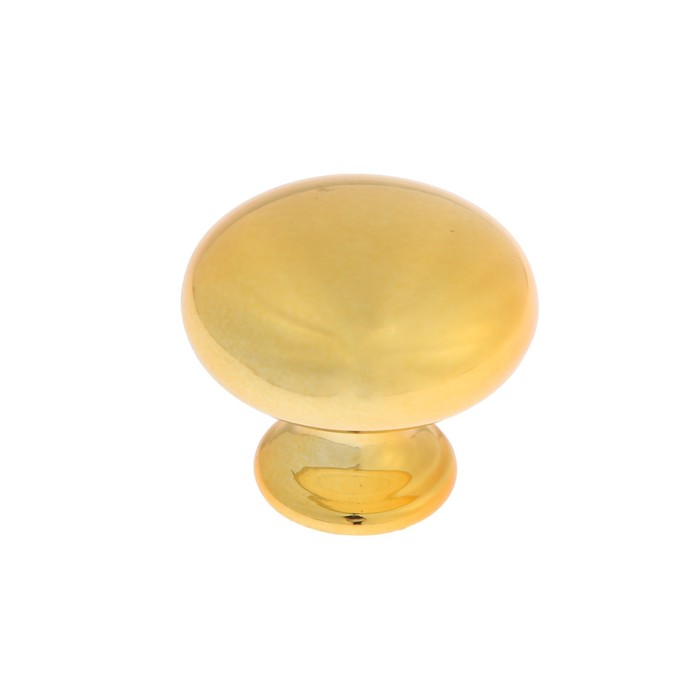 Ручка-кнопка CAPPIO, РК120, d=32 мм, пластик, цвет золото - Фото 1