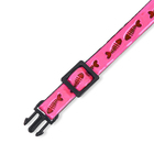 Ошейник кошачий со светоотражающим покрытием «Рыбки», 30×1 см, розовый - Фото 5