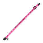 Ошейник кошачий со светоотражающим покрытием «Рыбки», 30×1 см, розовый - Фото 6