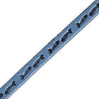 Ошейник кошачий со светоотражающим покрытием «Рыбки», 30×1 см, голубой - Фото 4