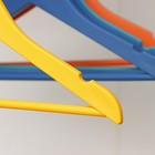 Плечики для одежды детские с перекладиной, размер 30-34 см, цвет МИКС - Фото 4