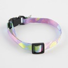 Ошейник для собак и кошек с фастексом «Листья», 30х1 см - Фото 3