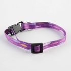 Ошейник для собак и кошек с фастексом «Рыбки», 30х1 см - Фото 3