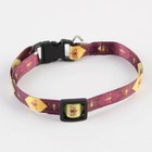 Ошейник для собак и кошек с фастексом «Пчёлы», 30х1 см - Фото 2