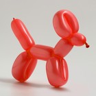 Воздушные шары для моделирования 125 см, d=5 см, 10 шт., красные - Фото 1