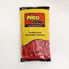 Воздушные шары для моделирования 125 см, d=5 см, 10 шт., красные - Фото 2