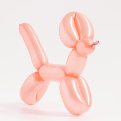 Воздушные шары для моделирования 125 см, d=2.5 см, 10 шт., макарунс, коралловые