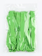 Воздушные шары для моделирования 125 см, d=7.5 см, 10 шт., макарунс, зелёные - Фото 2