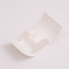 Коробка складная под конфеты, пирожные с лентой, белый, 6 х 6 х 4 см - Фото 2