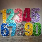 Каркас для аэромозаики «Цифра 2», Белый, 100 см, 1 шт. - фото 21540438 Каркас для аэромозаики «Цифра 2», Белый, 100 см, 1 шт. - фото 21540438