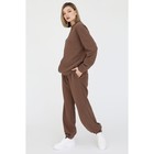 Свитшот женский Looklikecat, размер 42, цвет коричневый - Фото 6