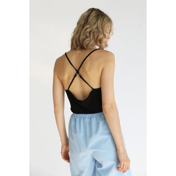 Топ с бретелями на перекрест, размер 52