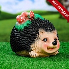 Садовая фигура из гипса «Ёжик с грибочками», 18×28×20 см - Фото 4