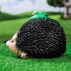 Садовая фигура из гипса «Ёжик с грибочками», 18×28×20 см - Фото 5