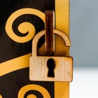 Шкатулка-книга "Узор" 14х14 см  (артикул 7641242)  большой выбор товаров оптом и в розницу по низким ценам с доставкой