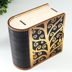 Шкатулка-книга "Узор" 14х14 см  (артикул 7641242)  большой выбор товаров оптом и в розницу по низким ценам с доставкой