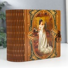 Деревянная шкатулка-книга «Книга» 14×14 см - фото 31029658