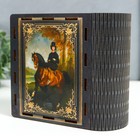 Деревянная шкатулка-книга «Лошадь» 14×14 см - фото 68100071