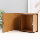 Книга - копилка для денег «Дом», для монет, купюр, дерево, 15×14×8 см - Фото 6