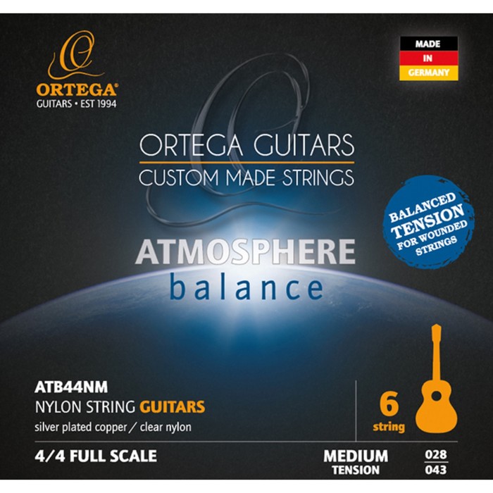 Комплект струн для классической гитары ATB44NM Atmosphere Balance среднее натяжение
