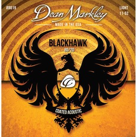 

Комплект струн для акустической гитары DM8019 Blackhawk 80/20 с покрытием, 11-52