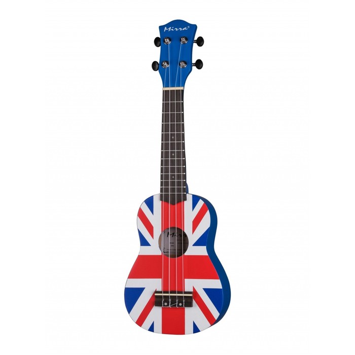 Укулеле сопрано,UK-300-21-YG с рисунком Union Jack - Фото 1
