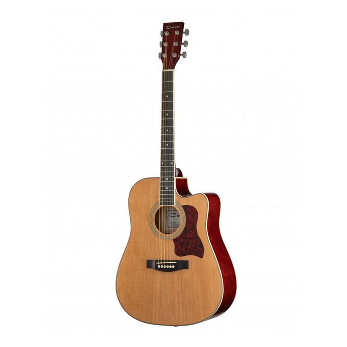 Акустическая гитара Caraya F641-N, с вырезом, цвет натуральный - Фото 1