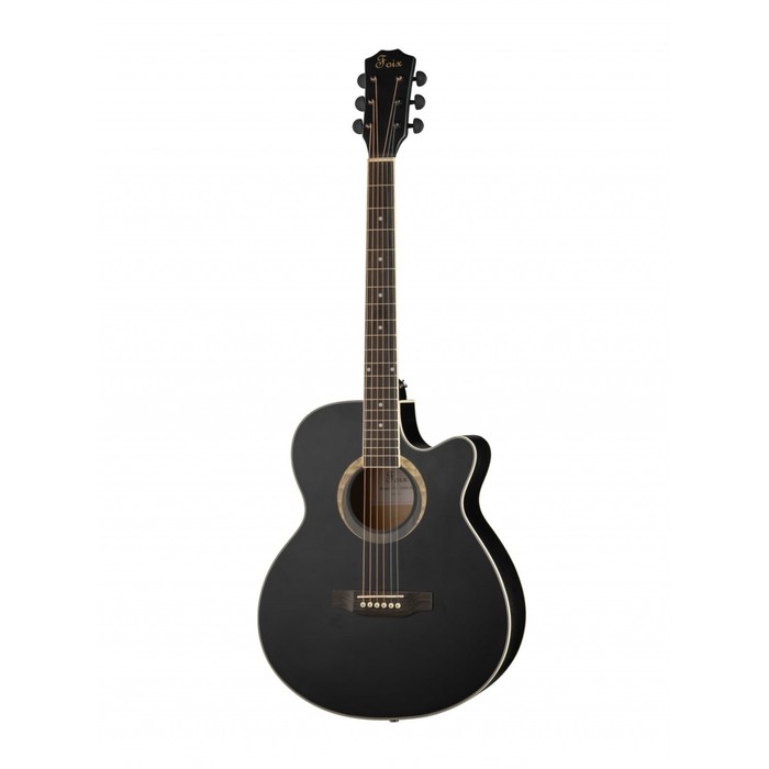 Акустическая гитара Foix FFG-2040C-BK, черная - Фото 1