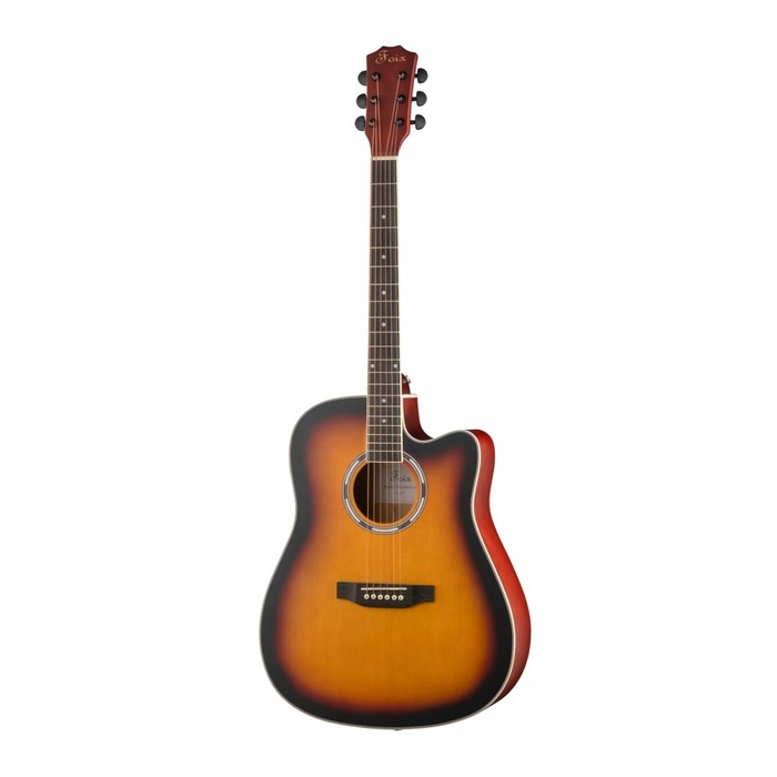 Акустическая гитара Foix FFG-2041C-SB, санберст - Фото 1