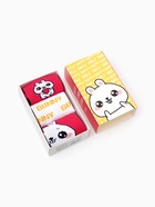 Носки для девочки KAFTAN: Smile, набор 3 пары, белые, розовые, размер 16-18 (4-5 лет) - Фото 9