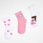 Набор детских носков KAFTAN Girl, 3 пары, размер 14-16 - Фото 4