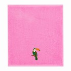 Набор полотенец Этель "Попугай" 30х30 см-3шт, 100% хлопок 340 г/м2 - фото 41993406