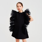 Платье для девочки MINAKU: PartyDress цвет чёрный, рост 116 - Фото 4