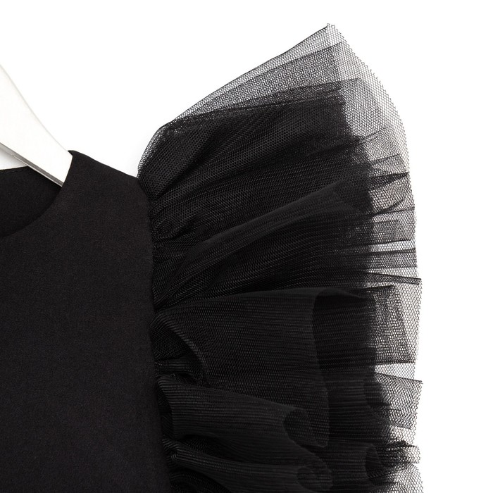 Платье для девочки MINAKU: PartyDress цвет чёрный, рост 146 - фото 1926393552