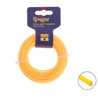 Леска для триммера ТУНДРА, сечение витой квадрат, d=2.4 мм, 15 м, нейлон - Фото 3