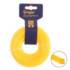 Леска для триммера ТУНДРА, сечение квадрат, d=2.4 мм, 50 м, нейлон - Фото 3