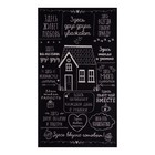 Полотенце«Этель. Правила дома», 40×73 см, саржа, 100% хлопок, 190 г/м² 7635071