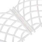 Ограждение декоративное, 34 × 270 см, 6 секций, пластик, белое, «Диадема» - Фото 9