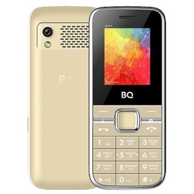 Сотовый телефон BQ 1868 Art+, 1.77", 2 sim, 32Мб, microSD, 0.08 Мп, 800 мАч, золотистый