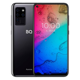 Смартфон BQ 6430L Aurora NFC, 6.4", IPS, 2 sim, 4Гб, 64Гб, 16 Мп, microSD, 4000мАч, черный 7786984