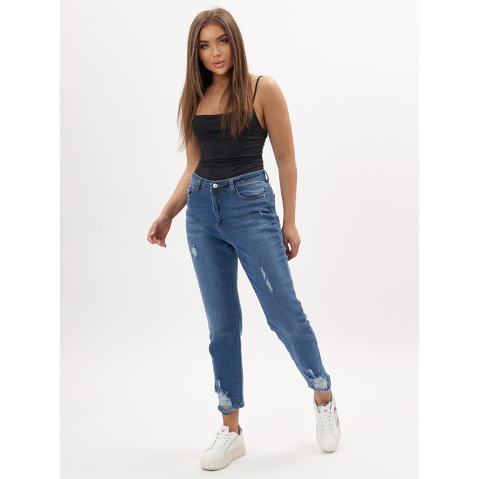 {{photo.Alt || photo.Description || 'Джинсы женские прямые с высокой талией синего цвета, размер 44'}}