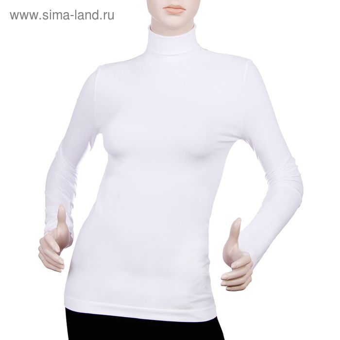 Водолазка женская бесшовная ARTG DOLCEVITA MANICA LUNGA (bianco, S/M) - Фото 1