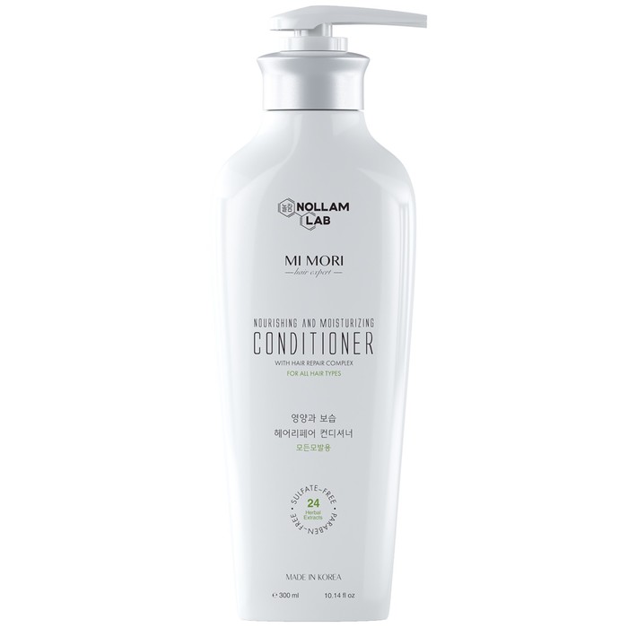 Кондиционер NOLLAM LAB питательный и увлажняющий с восстанавливающим комплексом, 300 мл 27082